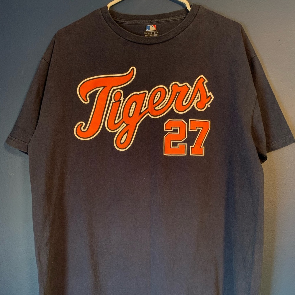 MLB Detroit Tigers J. Peralta #27 Jersey Shirt L